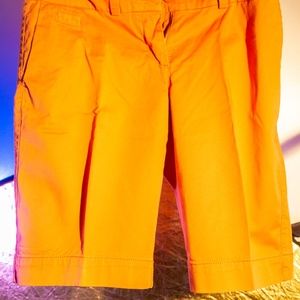 Orange Tommy Hilfiger Shorts Sz 4